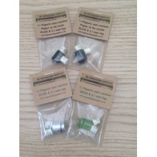 Magnetic nano container (standard size) & 2 x replacement nano logs (with metal pin)